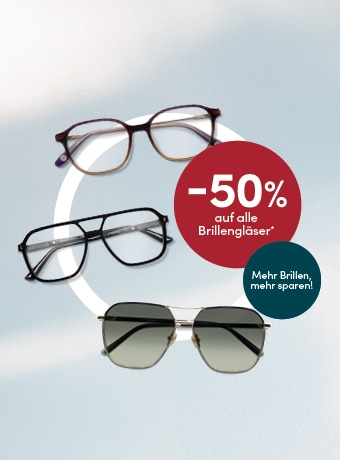 Mehr Brillen, mehr sparen!
